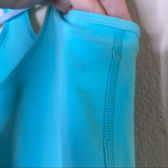 LULULEMON Spry Blue Cool Racerback tank top 4 - Picture 4 of 10